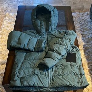 Arc'teryx Teal Green Down Puffer Hoody Jacket